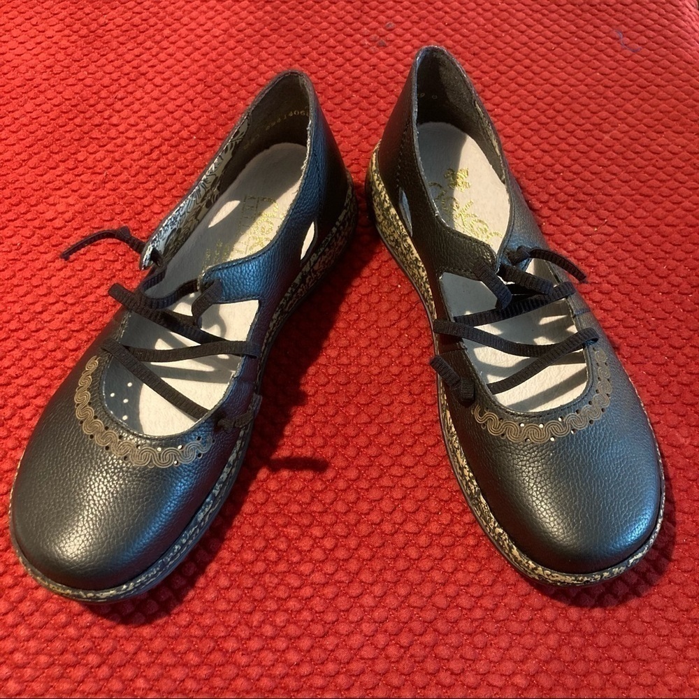 RIEKER Sz 38 Walking  Comfort w/ Elastic Enclosure Mary Jane Shoes NWOT